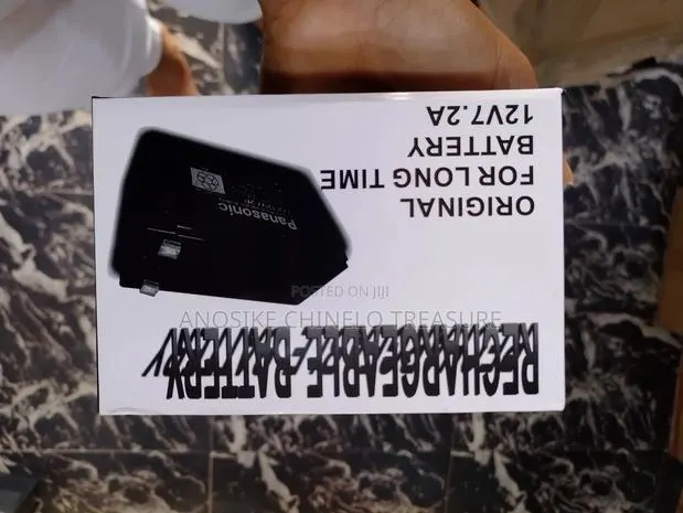 12V 7.2Ah Rechargeable Battery – Panasonic · Photo 1