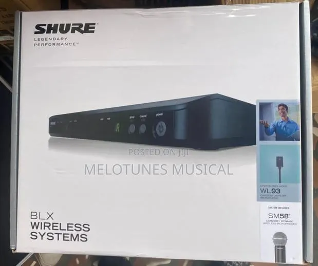 Shure BLX Hand and Lapel Microphone · Photo 1