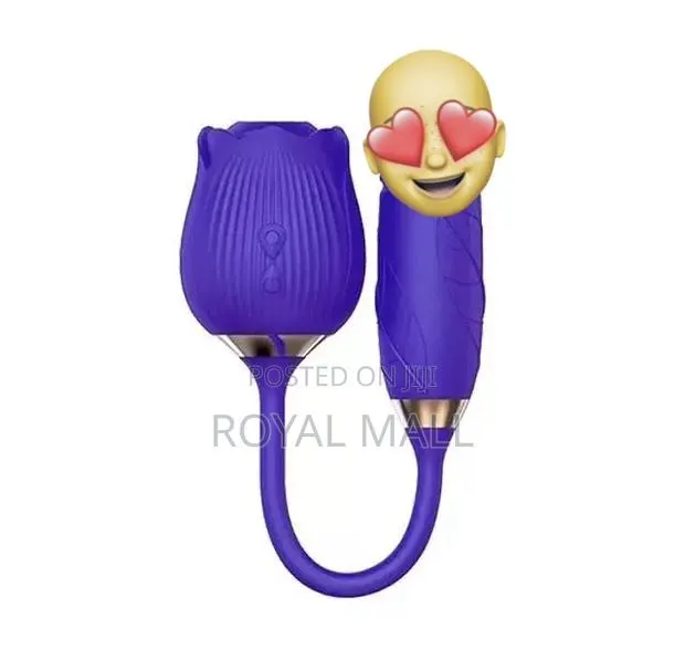 2 in 1 Thrusting and Sucker Rose Vibrator · Photo 1