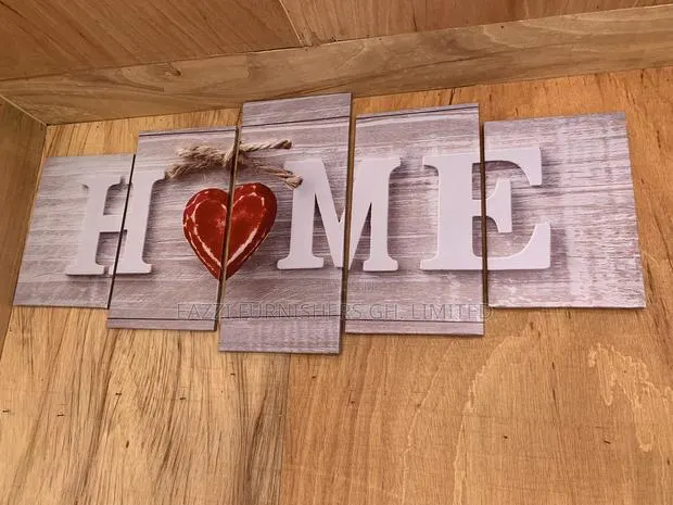 Canvas 3d Panels De Home Red Heart Frames · Photo 1
