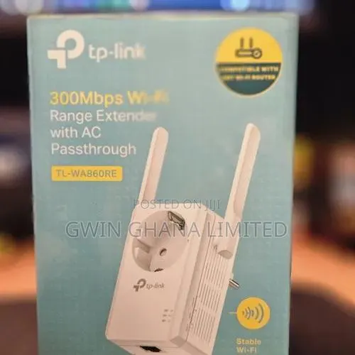 TP-Link Range Extender TL-WA860RE L New, 300Mbps · Photo 1