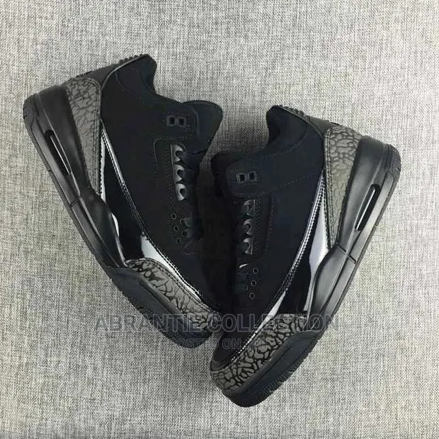 Air Jordan Retro 3 Black Cat · Photo 1