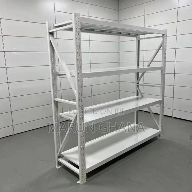 Warehouse Rack Capacity -300kg Layer White Color · Photo 1