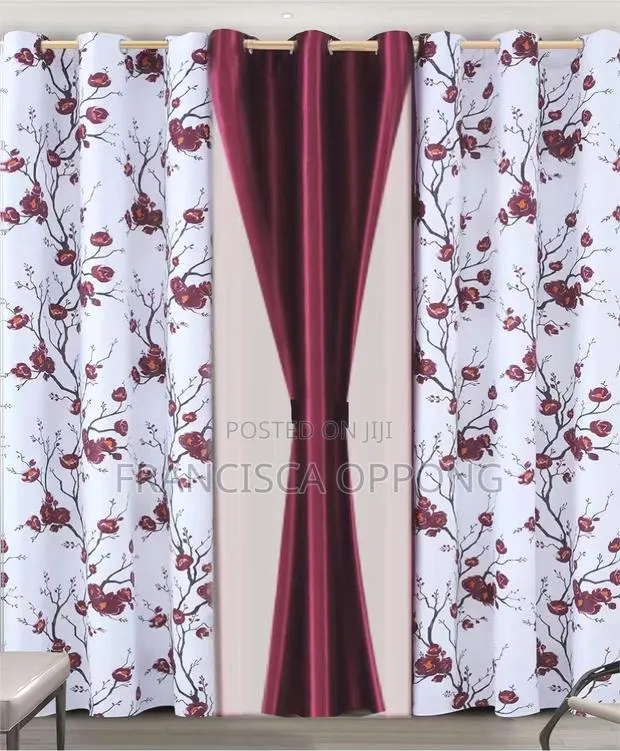 Extraordinary Superior Luxury Interior 3 Pieces Curtains · Photo 1