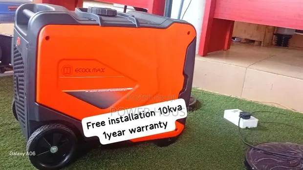 Invest in Reliable Power With the Ecoolmax 10kva Petrol Generator · Photo 1