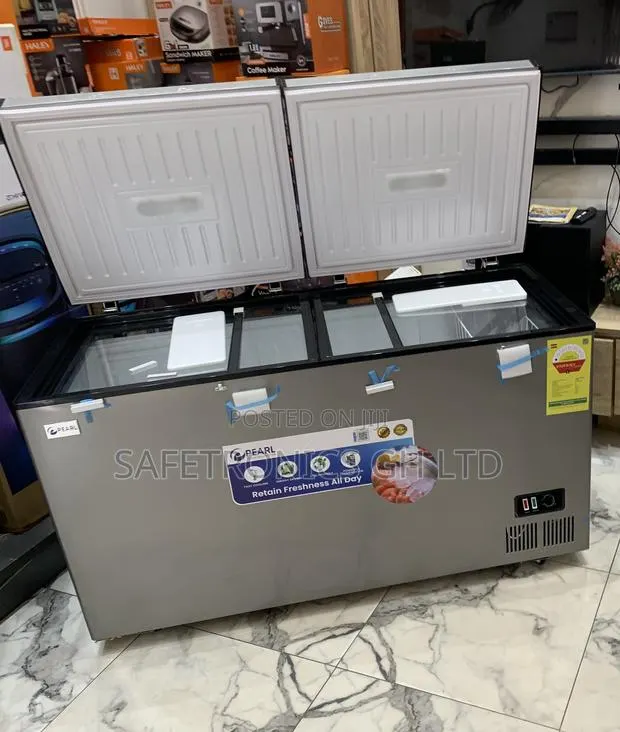 Newest Version Pearl PCF-5310-6f 458l) Double-Door Chest Freezer · Photo 1