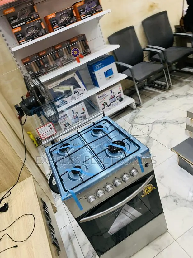 Place Your Order for 4burner Gas Cooker Oven 50/50 —— · Photo 1