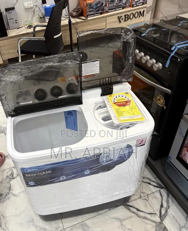 Purchase Midea 7kg Twin Tub Semi-Auto Washing Machine,White · Photo 1