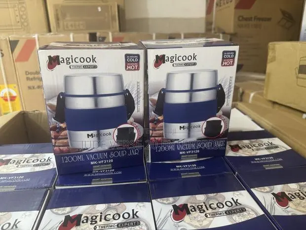 Magicook 1.2l Vacuum Food Flask -1pc · Photo 1