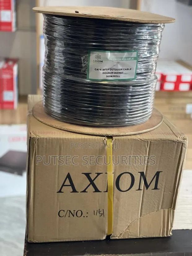 Axiom Cat6 SFTP Outdoor Double Jacket Cable · Photo 1