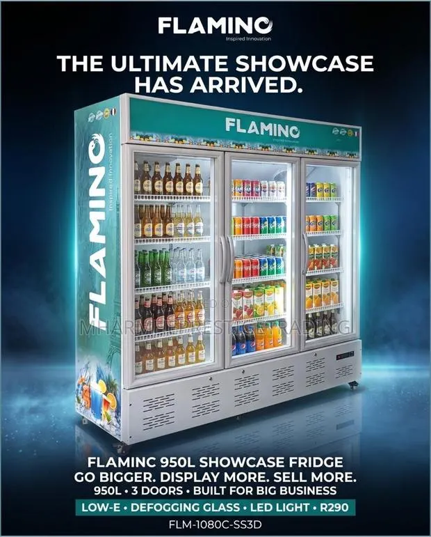 950L 3 Doors Display Fridge · Photo 1