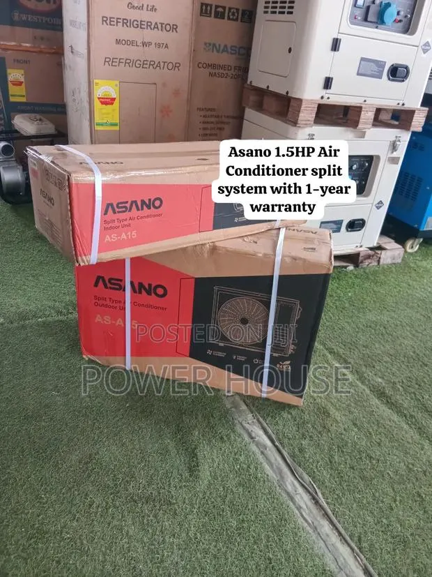 Asano 1.5HP Split System Air Conditioner – Premium Look · Photo 1
