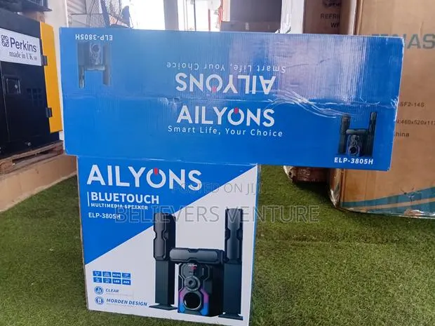 Ailyons Wireless Bluetooth Speaker – Powerful Bass Clear Audio · Photo 1