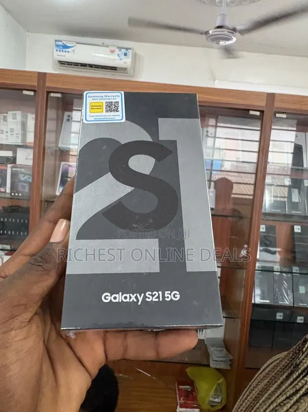 New Samsung Galaxy S21 5G 256 GB Blue · Photo 1
