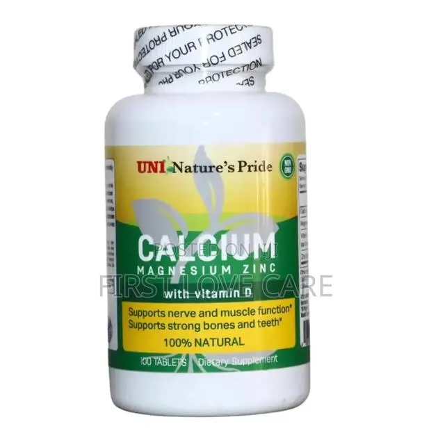 Uni Nature's Pride Calcium Magnesium Zinc With Vitamin D · Photo 1