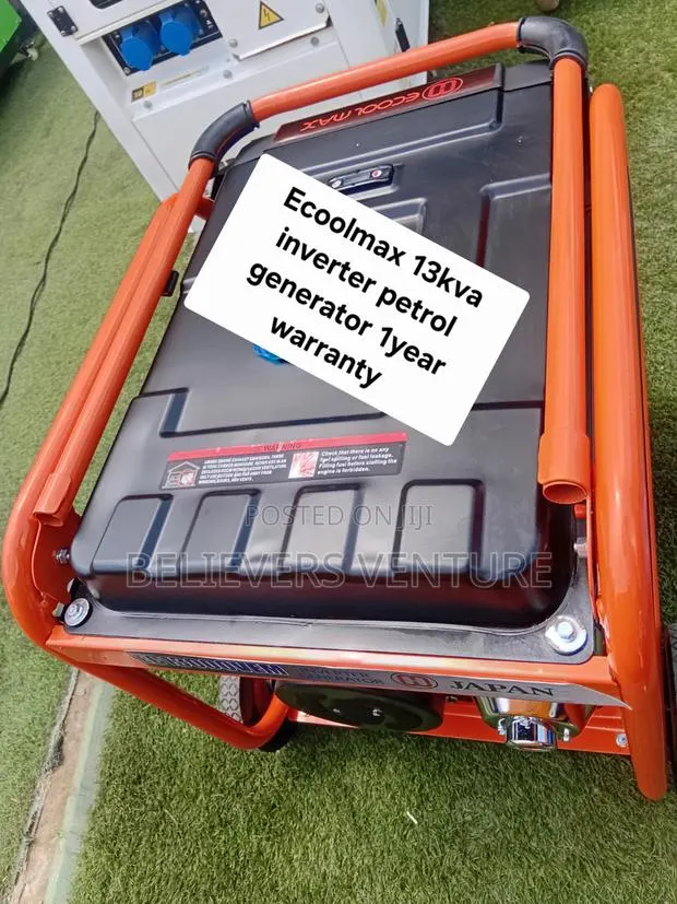 Ecoolmax 13kVA Petrol Generator – Keep Your Home and Business Running · Photo 1