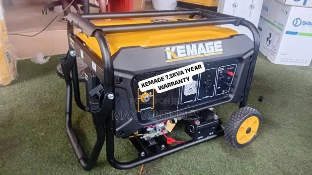 Get KEMAGE 7.5KVA Generator Powerful Performance 7.5hp · Photo 1