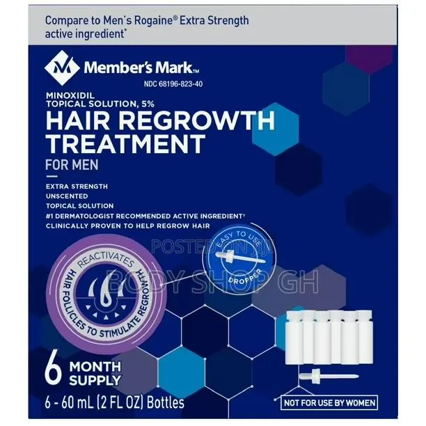 Member’S Mark Minoxidil Oil for Hair( Hairline and Beard - Kirkland · Photo 1