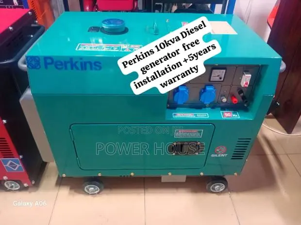 Energy Guru Perkins Diesel Generator 10kva Silent · Photo 1