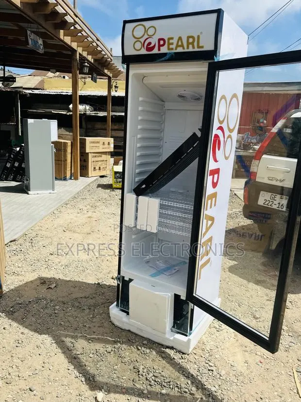 PVC-353 300L Display Fridge Pearl Single Door White · Photo 1