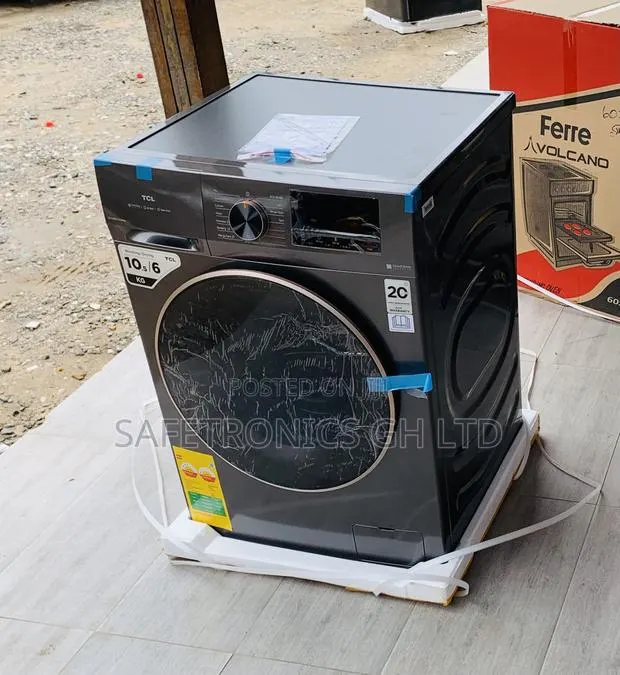 Newly Virtual TCL P211flg" Front-Load-Washing-Machine-10.5kg- · Photo 1