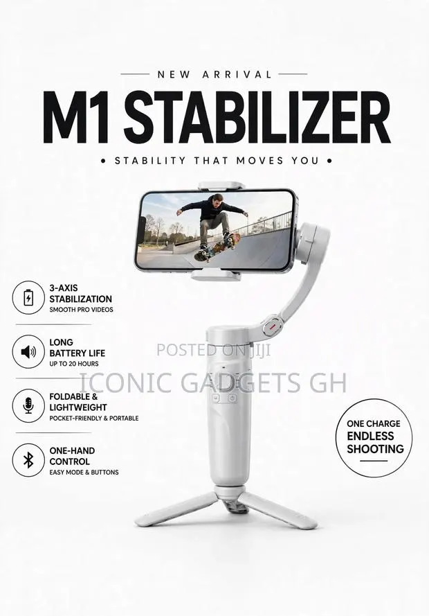 M1 3-Axis Merak One Smartphone Stabilizer
