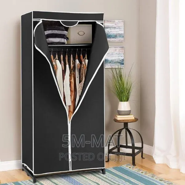 Single Canvas Foldable Wardrobe · Photo 1