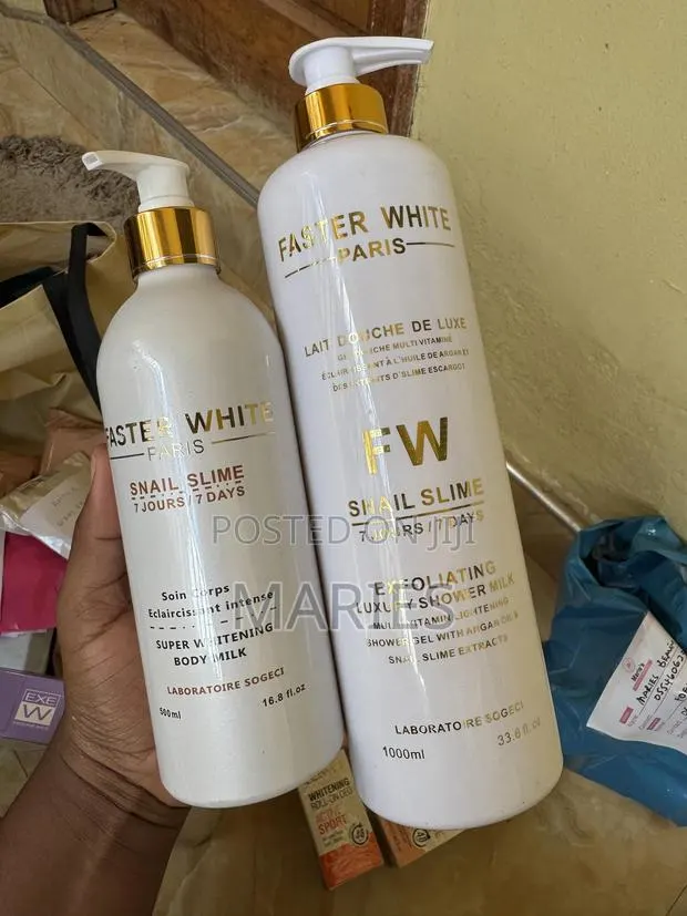 Faster White Body Lotion · Photo 1