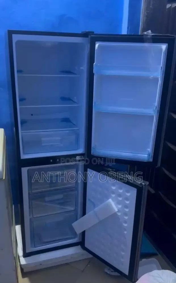 Nasco NASD2-20FL Double Door Fridge Bottom Freeer - 158 Litre Silver · Photo 1