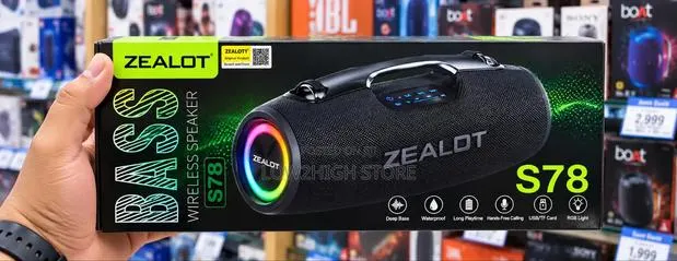 Zealot S78 120W Powerful Bass Bluetooth Speaker - Low2High · Photo 1