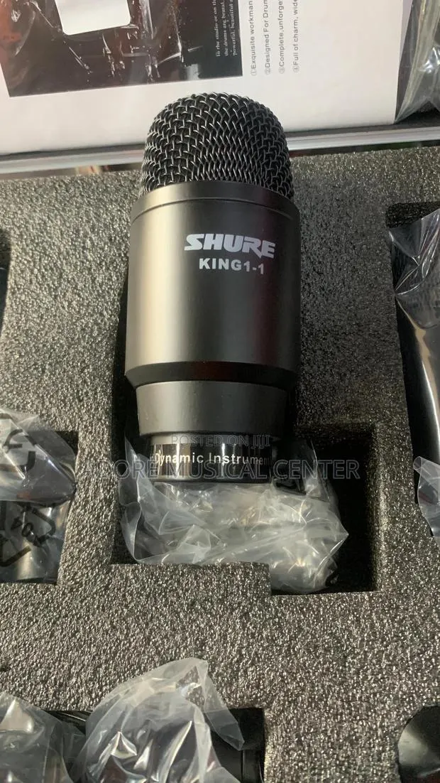 Shure King 717 Drums Microphone 7set · Photo 1