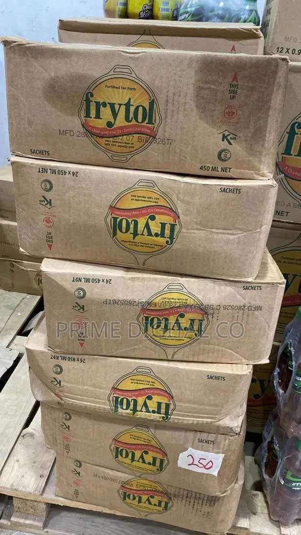 Frytol Cooking Oil 450ml Sachet X 24 – Full Box · Photo 1