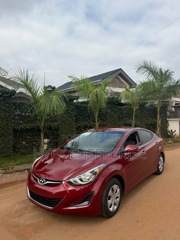 Hyundai Elantra 2016 Red · Photo 1