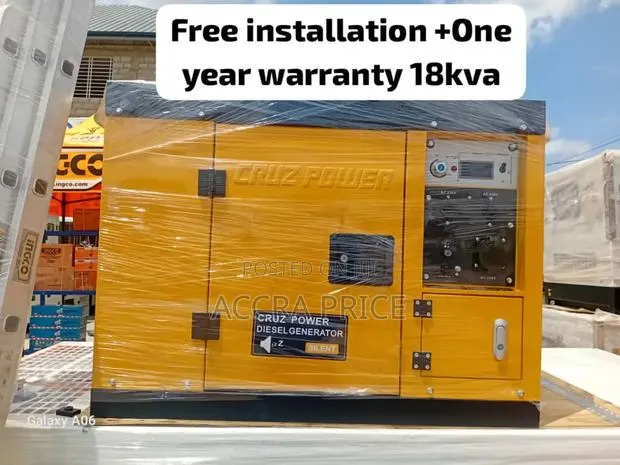Energyflow 18kva Cruz Power Diesel Genset 18kw Compact Body · Photo 1