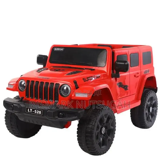12V Red Jeep Ride-on Electric Toy Car for Kids · Photo 3