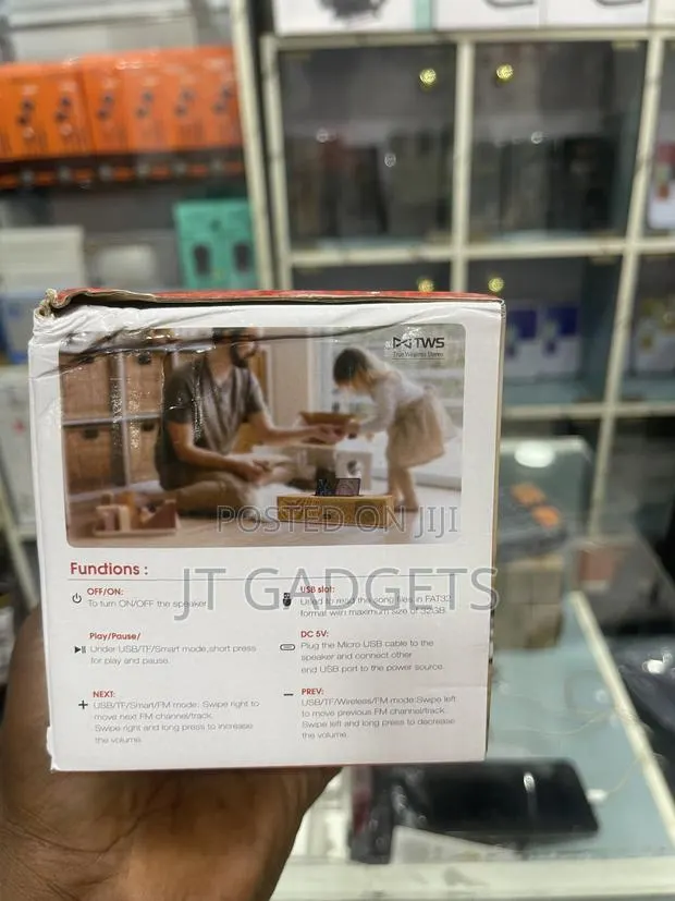 KBroad Wooden Wireless Speaker (KTS-1738) · Photo 3