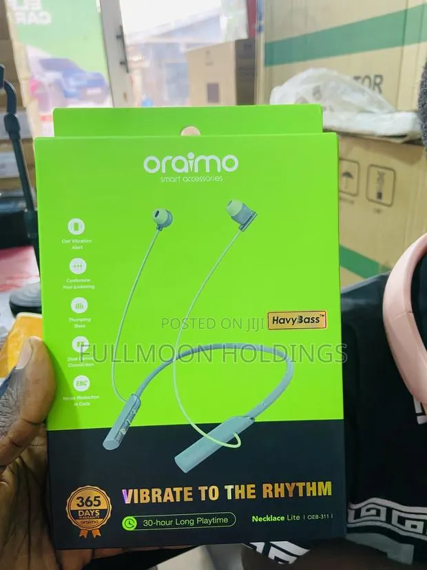 Oraimo Necklace Lite Call Vibration Wireless Headphones · Photo 1