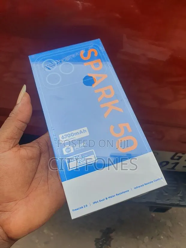 New Tecno Spark 50 5G 256 GB Black · Photo 1