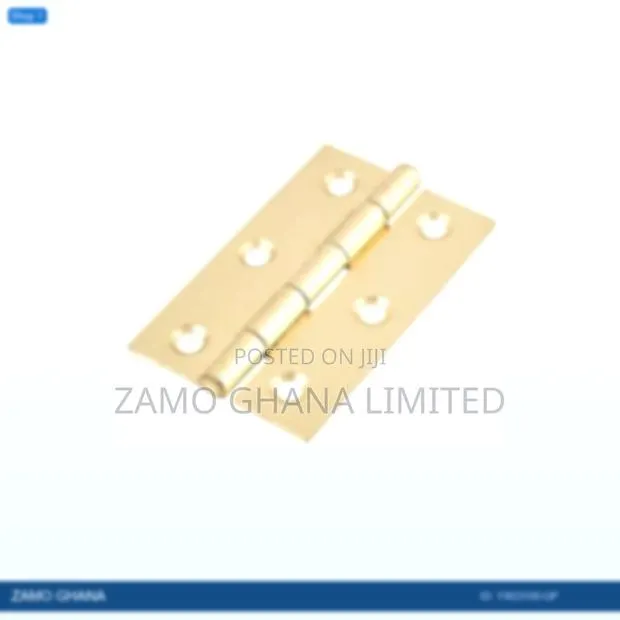 Gabastbi Door Hinges Gold Art.220/B 4x3.5 L/FHP (Gabasibi - Yw23100-Gp · Photo 1