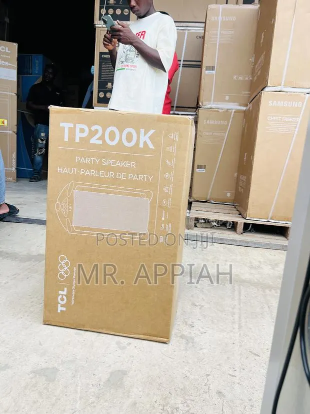 Sealed in Box TCL Tp200k 220w Powerful Sound Tower Party Speaker,Black · Photo 1