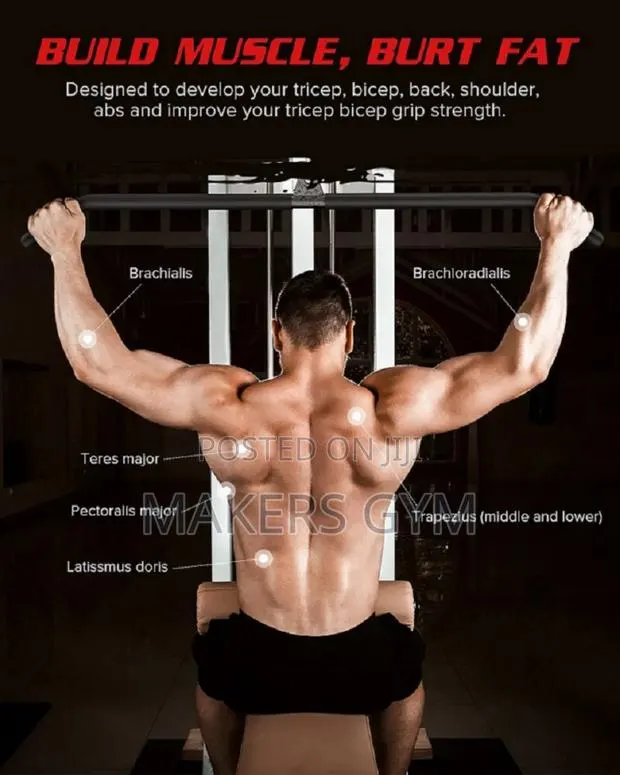 Lat Pulldown Bar (Cable Machine) Commercial · Photo 1