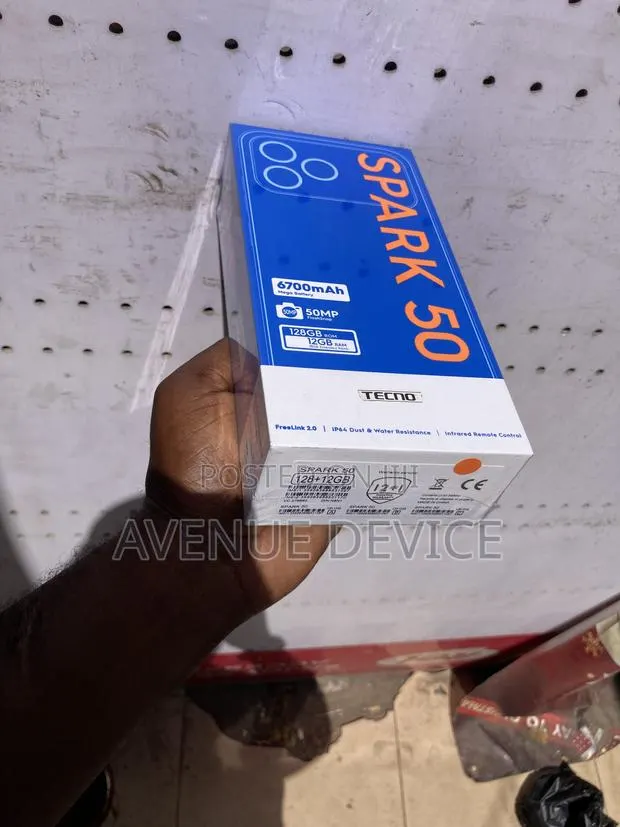 New Tecno Spark 50 128 GB Black · Photo 1