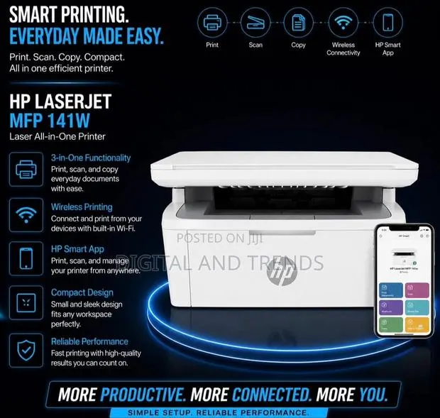 HP Laserjet MFP M141w Printer · Photo 3