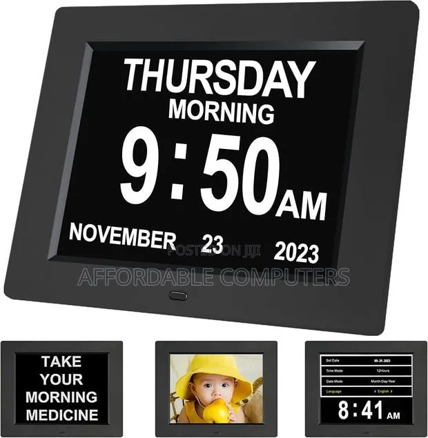 Digital Calendar Display Clock · Photo 1