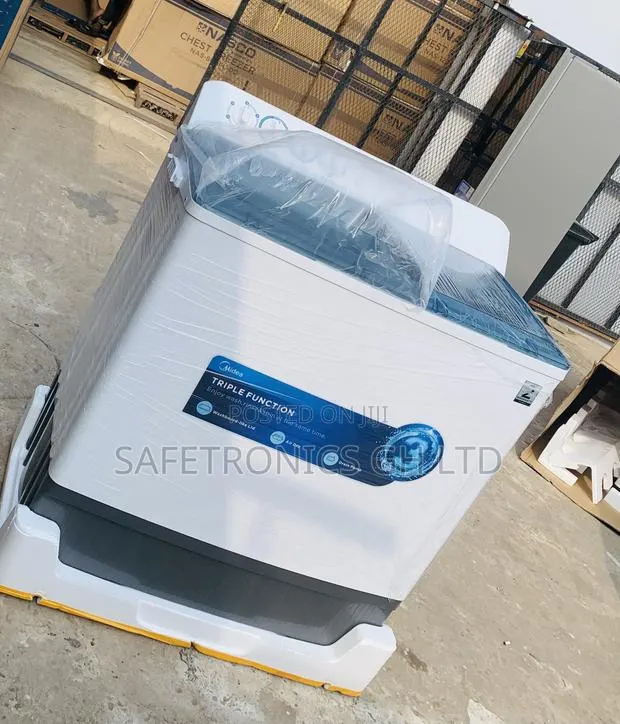Long Midea Aqua Choice 18kg Twintub WashingMachine White · Photo 1