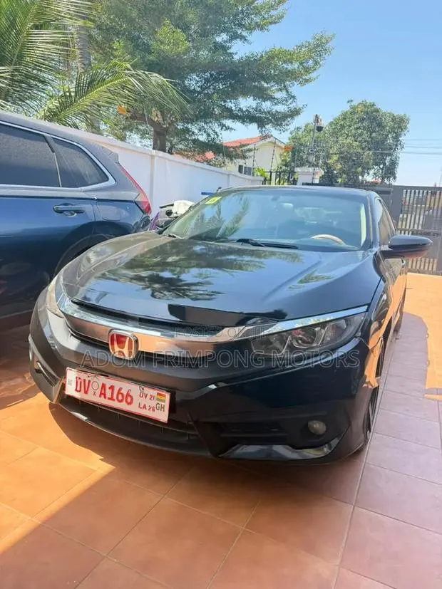 Honda Civic 2016 Black · Photo 1