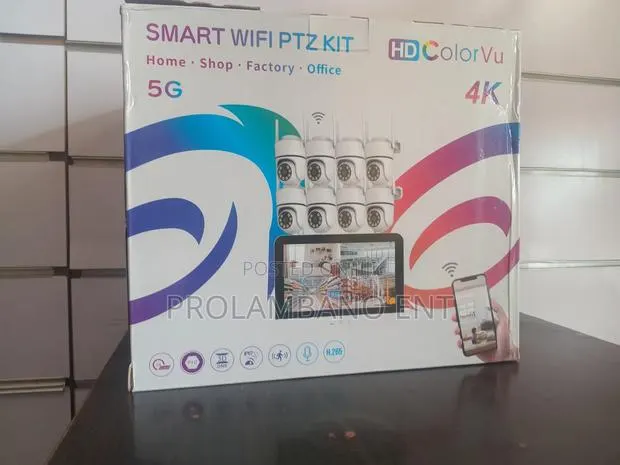 Wireless 8 Channels Smart Wifi CCTV Kit Camera · Photo 1