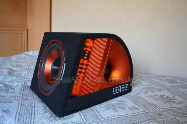 EDGE EDB12A-E2 12" Active Subwoofer - 900W MAX /With Built-in Amp -