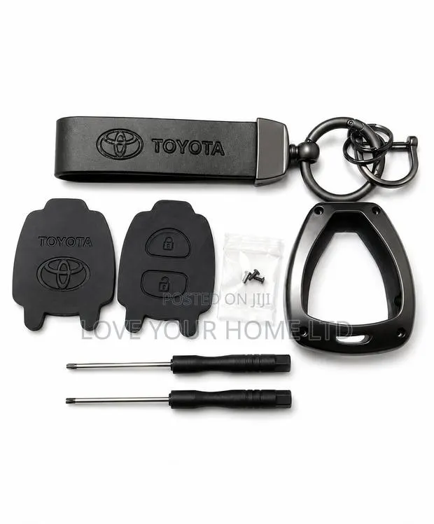 Toyota 2-Button Smart Car Key Case Kit With Metal Frame · Photo 1
