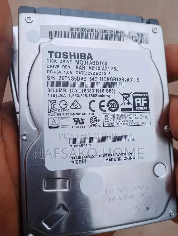 Uk Used 1tb Laptop Harddrive · Photo 1